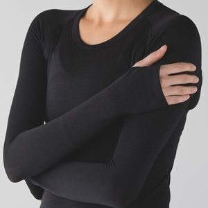 Lululemon black swiftly tech long sleeve
